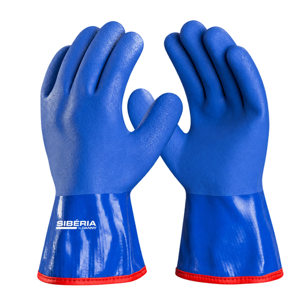 Luva térmica PVC azul Sibéria