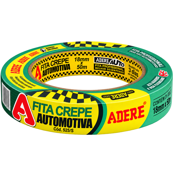 Fita Crepe Automotiva Profissional