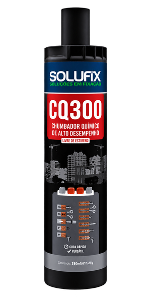 Chumbador Químico de Alto Desempenho CQ300 (380ml 615,24g)
