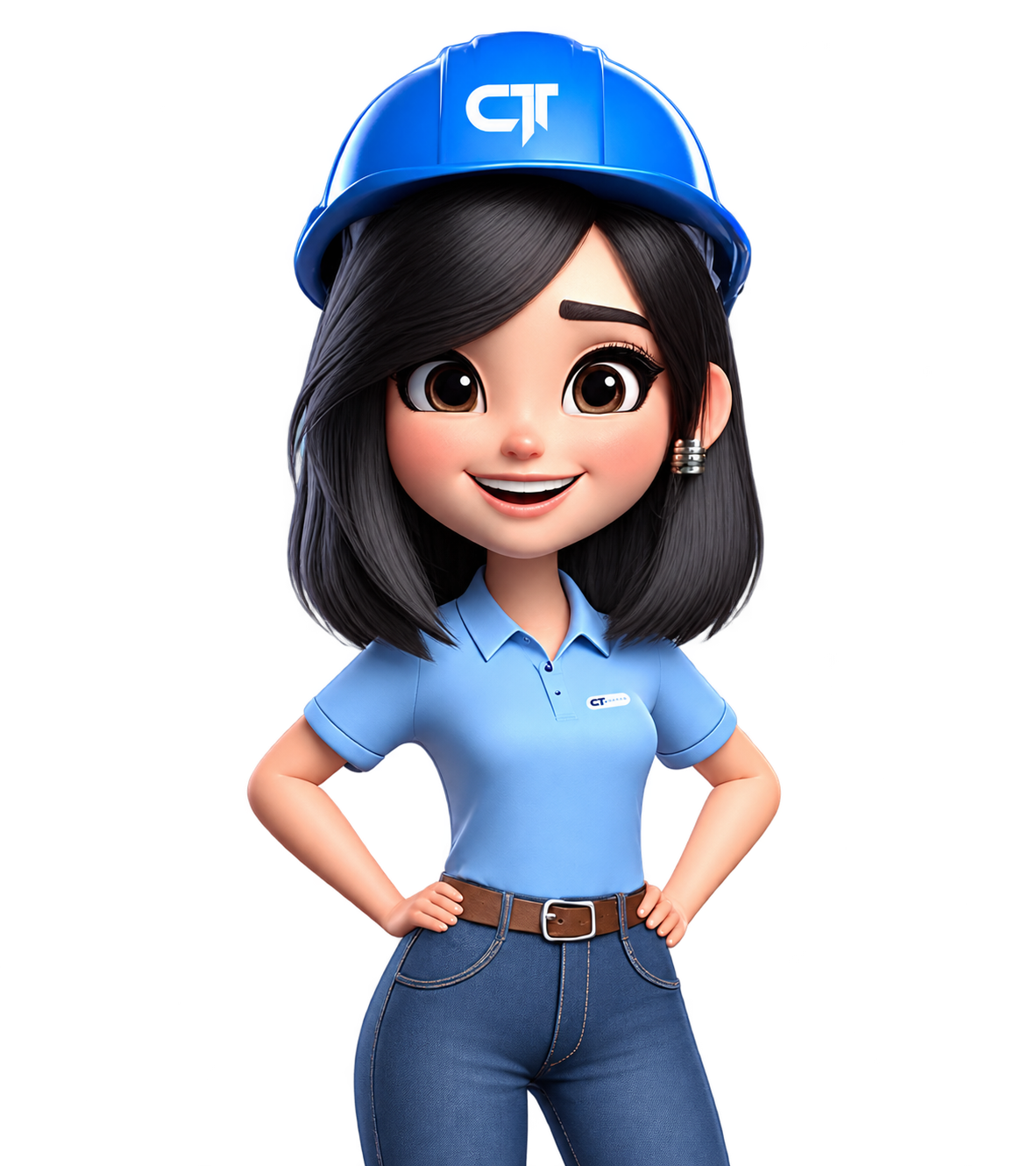 Mascote da CT apresentando nossa história